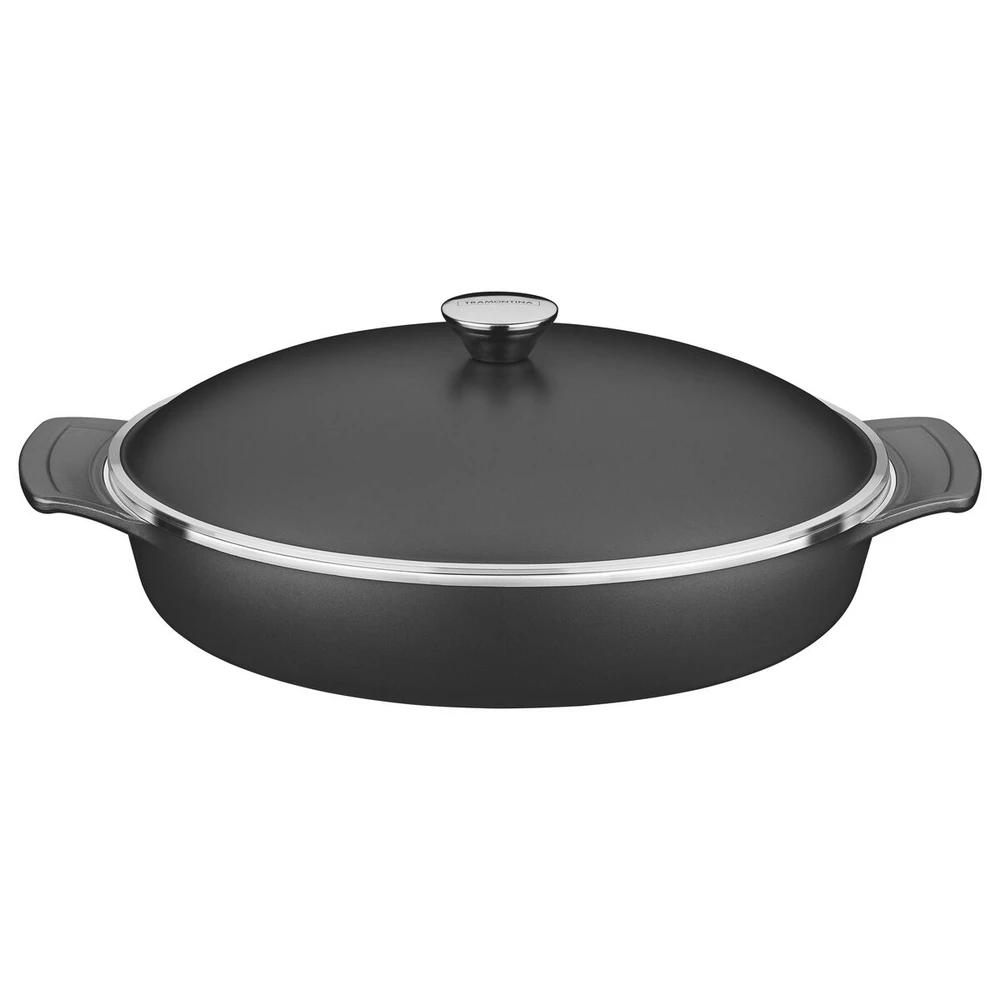 SARTEN CON ASA LYON TRAMONTINA NEGO 32 CM T20951 SEL-9532aead