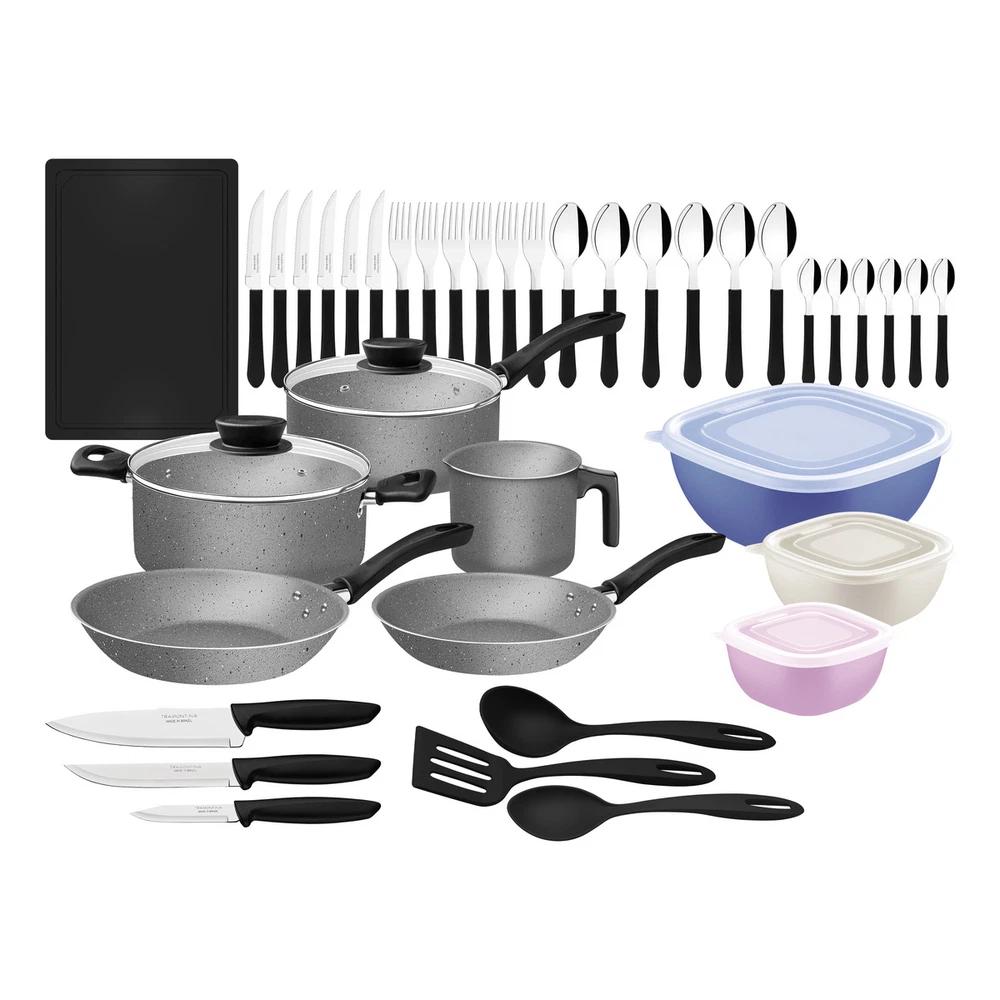 KIT COCINA 44 PZAS TRAMONTINA T28399B SEL-961061b3