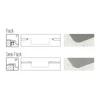 CUBETA INOX QUADRUM 50X40X20,5 TRAMONTINA T94007 SEL-96364e8a