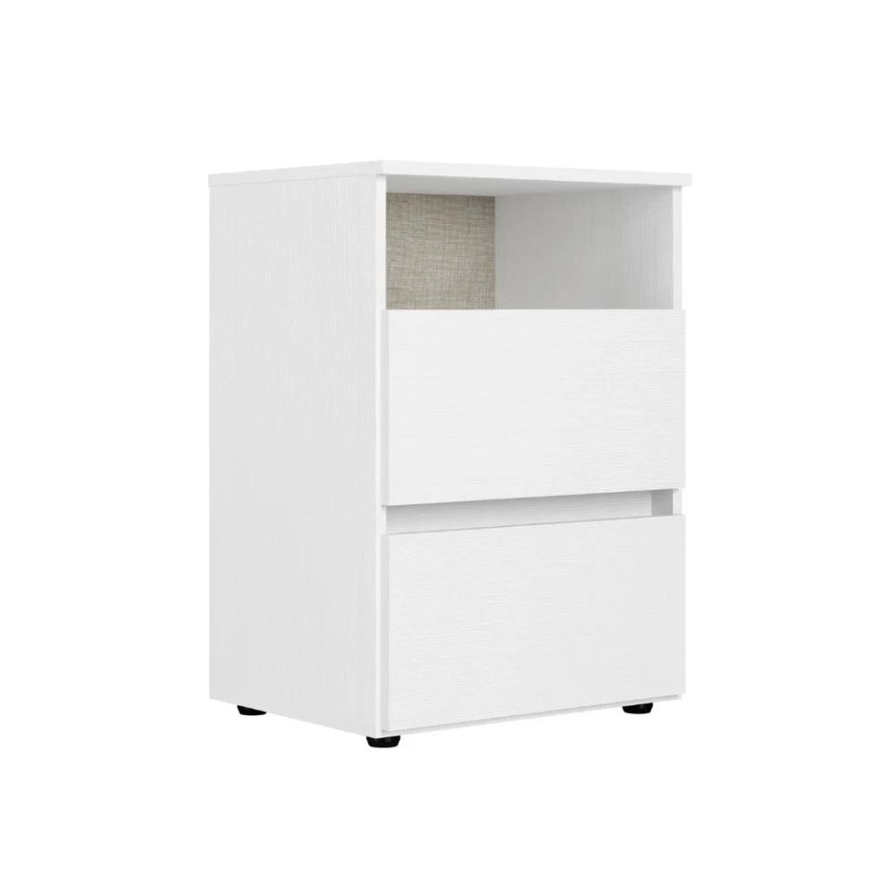 Mesita de Luz Unanime Condessa Blanco SEL-96ade5f3