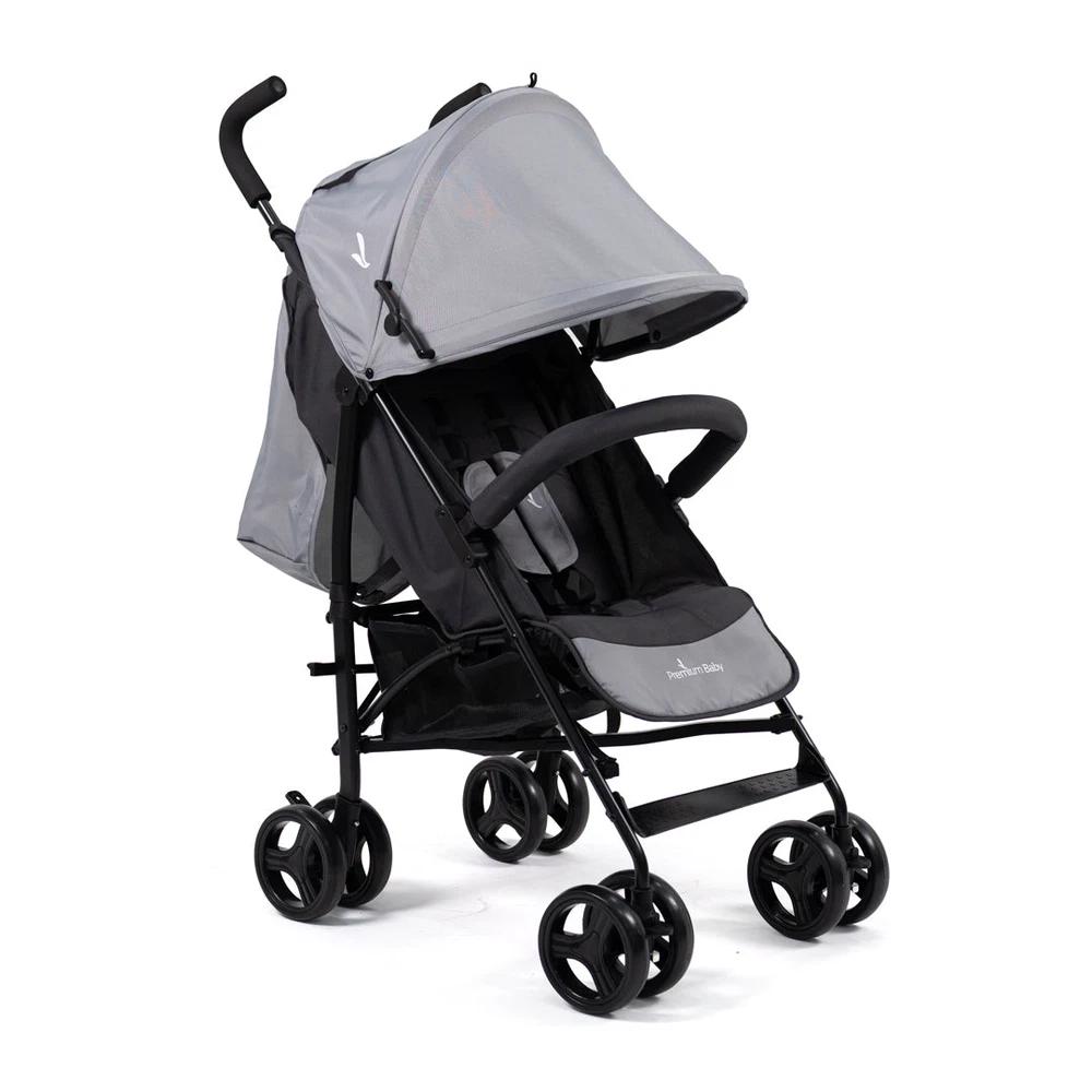 CARRITO PREMIUM BABY PARAGÜITA AERO GRIS SEL-98a04390