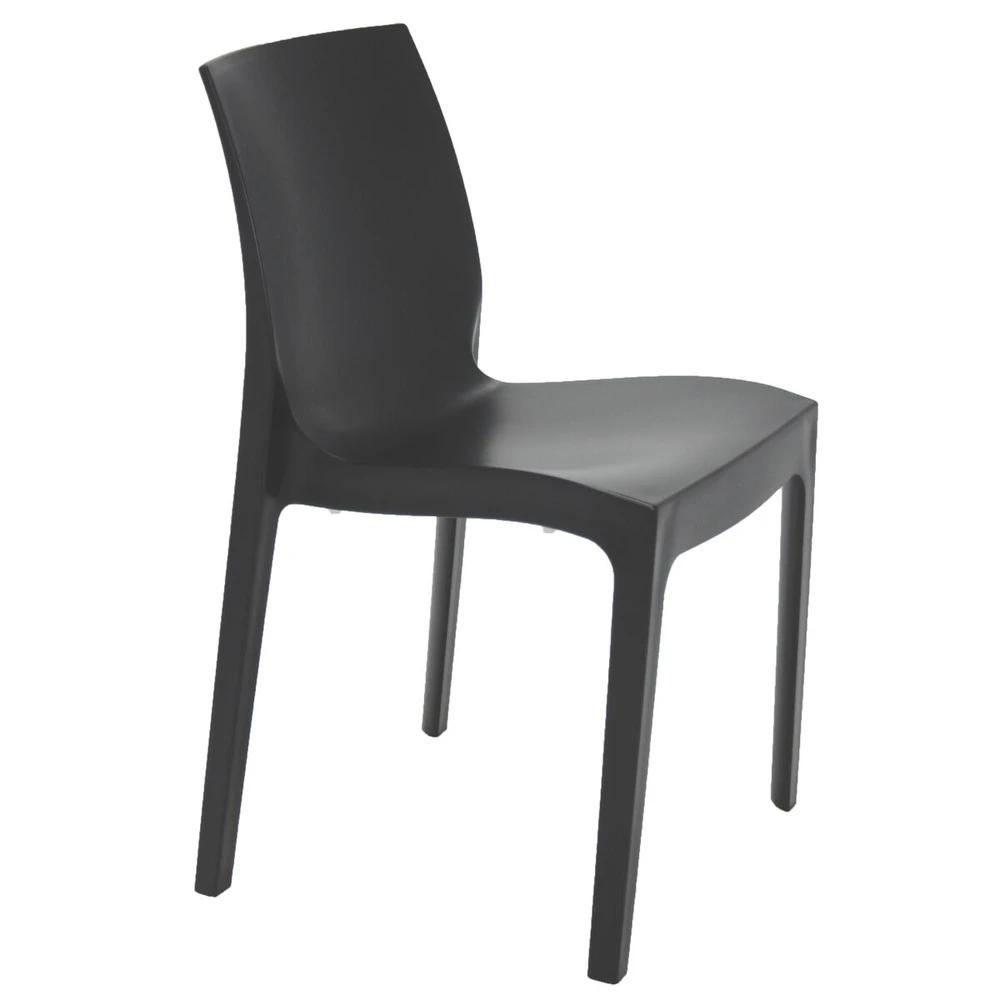 SILLA ALICE TRAMONTINA NEGRA SATINADA T920388 SEL-9cf921c9