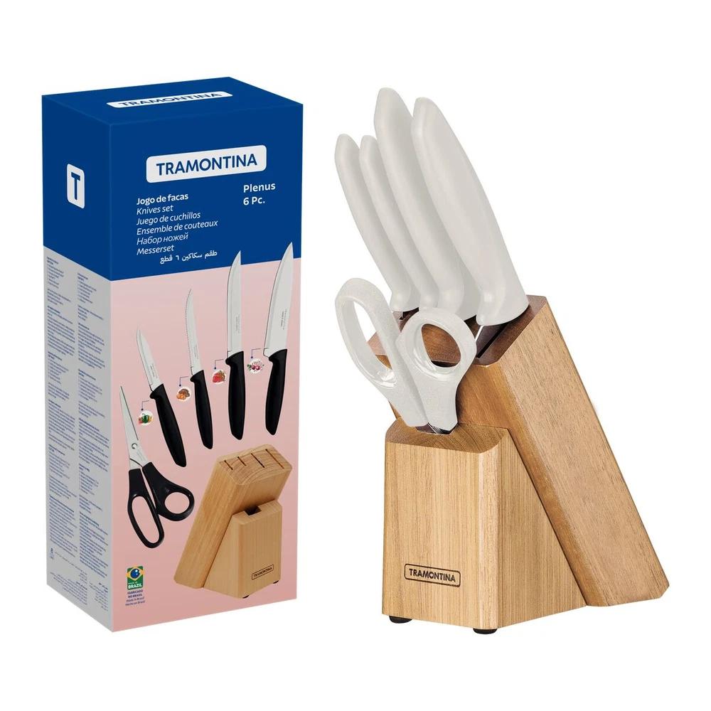 JUEGO DE CUCHILLOS 6 PZAS PLENUS TRAMONTINA T234988 SEL-9efa5d6c