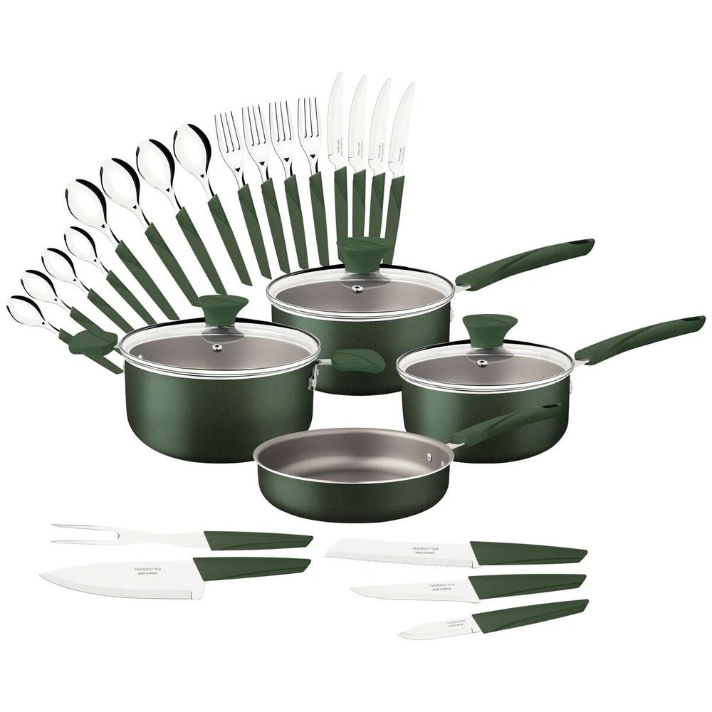 JUEGO DE COCINA 25 PIEZAS LYF TRAMONTINA T283996 SEL-9f1acdc5