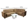 Sofá Esquinero Unanime San Juan Beige SEL-a1a2407a