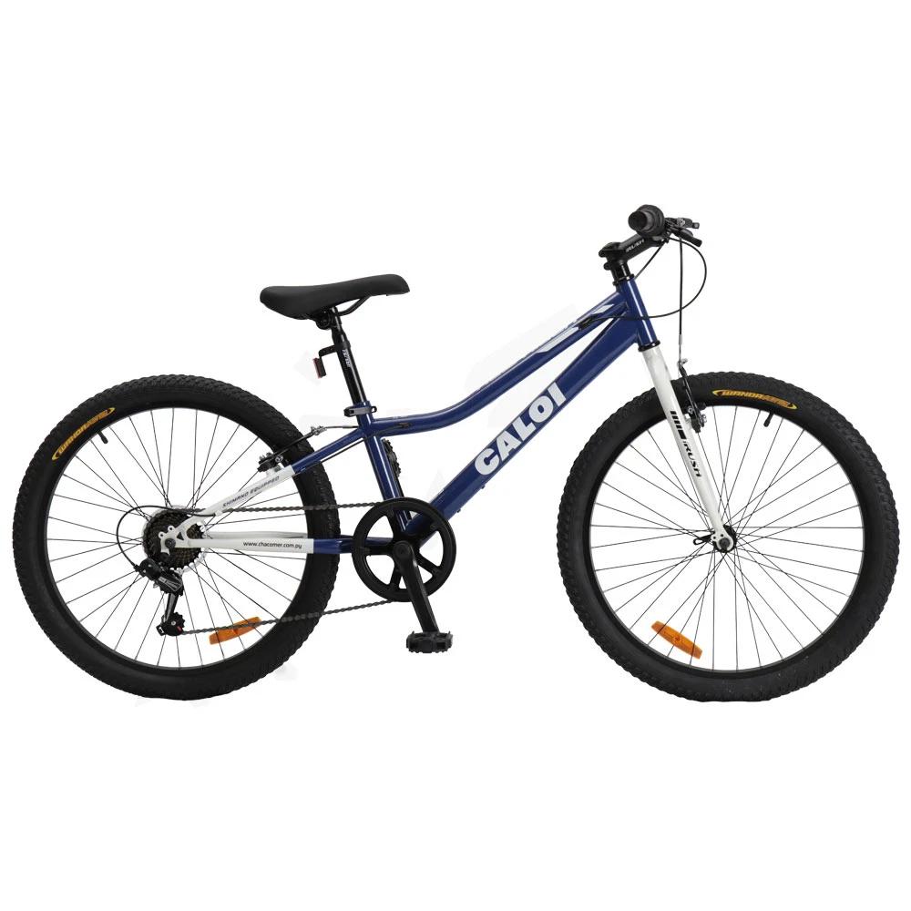 BICICLETA CALOI NEW RIDERECHO24" 7V AZUL SEL-a218cd6d