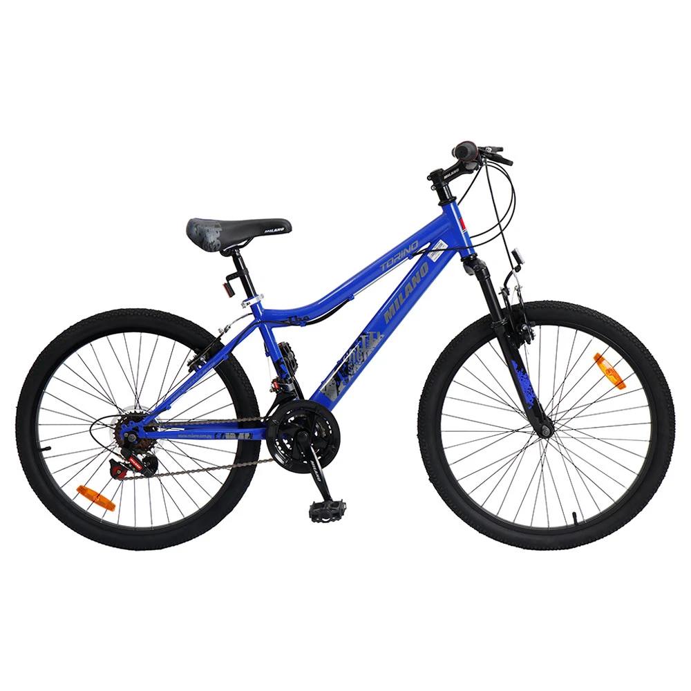 BICICLETA MILANO TORINO 24" 18V AZUL SEL-a254ccef