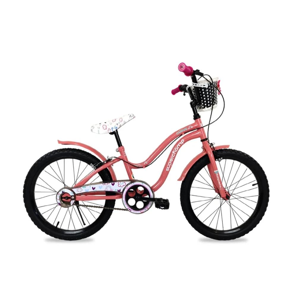 BICICLETA SUPERCHAMP CURVE ARO 20 CORAL SEL-a497024a