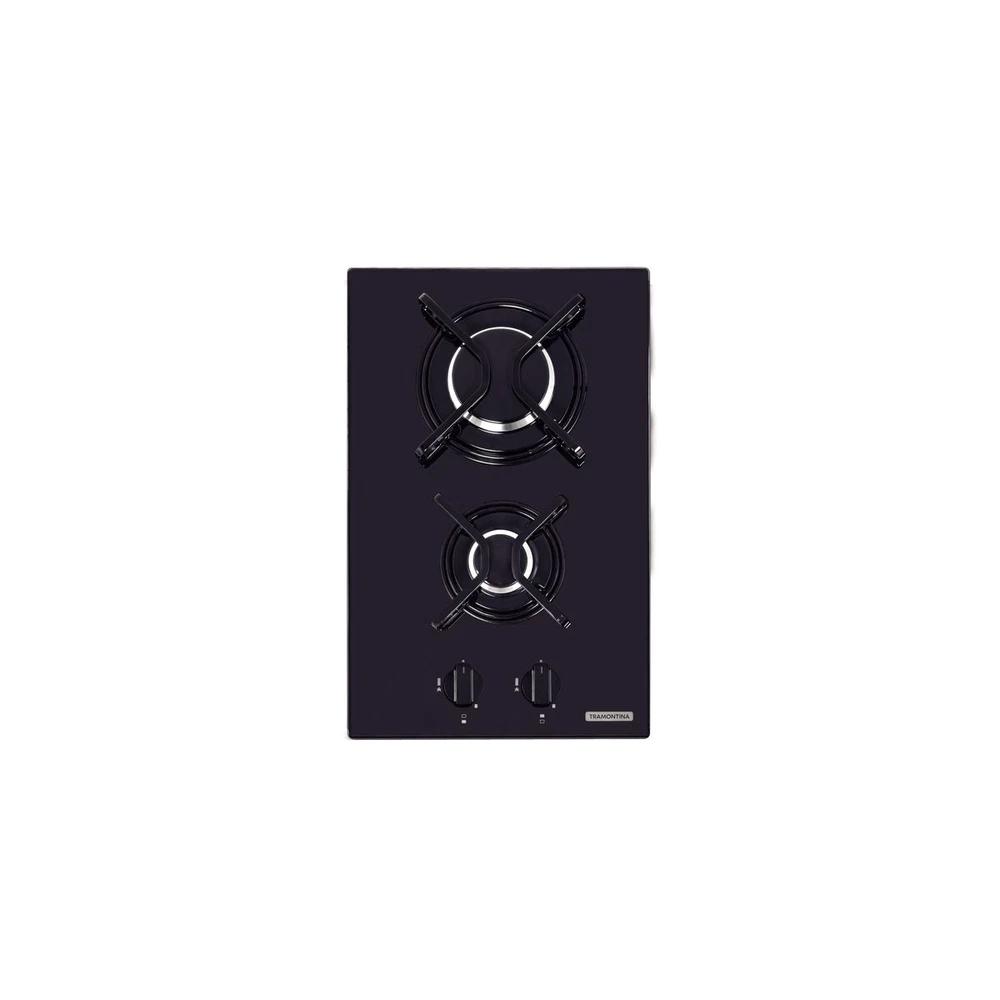 PLACA COC GAS GLASS DOMINO 2GG 30 TRAMONTINA T94702 SEL-b3c807ad