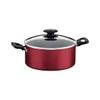 CACEROLA CON ASA LORETO TRAMONTINA ROJA 22CM T20382B SEL-ba497c3c
