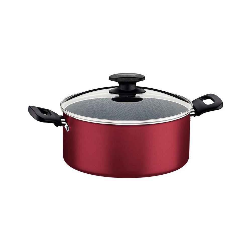CACEROLA CON ASA LORETO TRAMONTINA ROJA 22CM T20382B SEL-ba497c3c