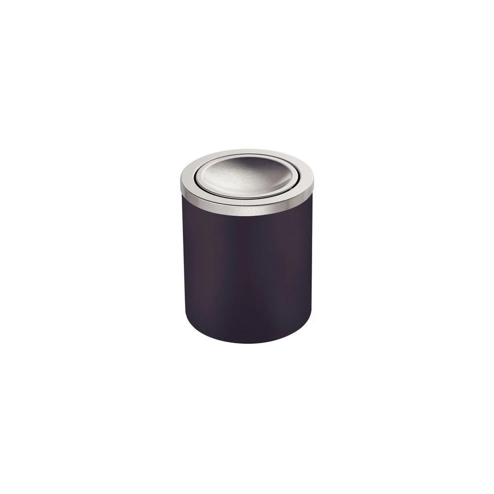 BASURERO NEGRO CON TAPA BASC UTIL 5L TRAMONTINA T945407 SEL-ba50d435