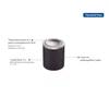 BASURERO NEGRO CON TAPA BASC UTIL 5L TRAMONTINA T945407 SEL-ba50d435