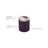 BASURERO NEGRO CON TAPA BASC UTIL 5L TRAMONTINA T945407 SEL-ba50d435