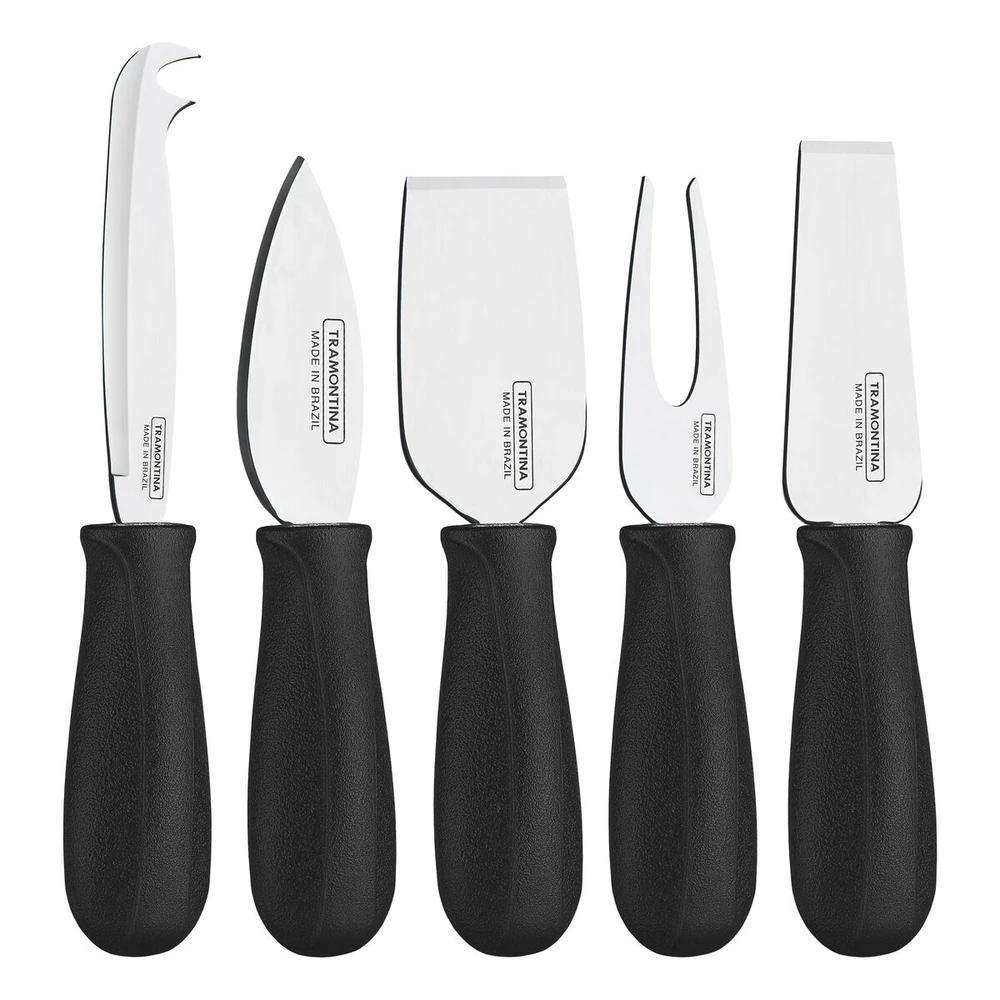 JUEGO PARA QUESO TRAMONTINA NEGRO 5PZ 019 T23498T SEL-bb96fec1