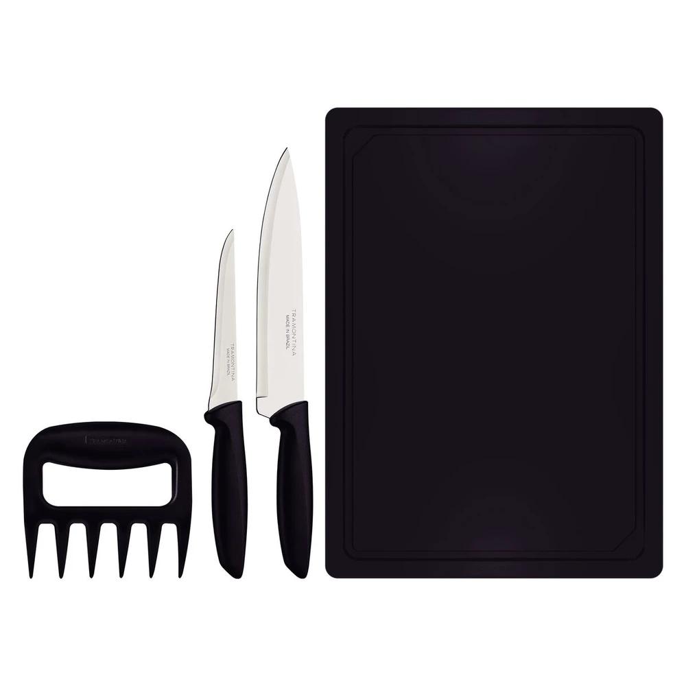 JUEGO DE CUCHILLOS + GARRA TRAMONTINA 4PZ 076 T23498Y SEL-bcb117e3