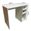 Escritorio Unanime 03 con Nichos Blanco SEL-bd82170d