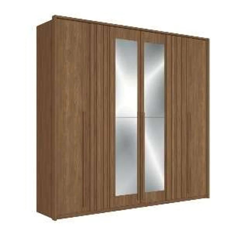 Ropero Unanime Coimbra 6 Puertas Jatoba / Jatoba SEL-be316086