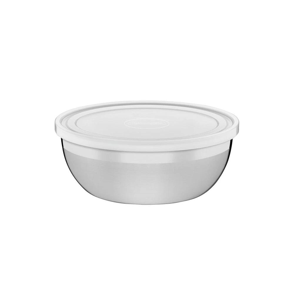 RECIPIENTE 20CM EN ACERO INOXIDABLANCOE CON TAPA TRAMONTINA T612221 SEL-c24477b2