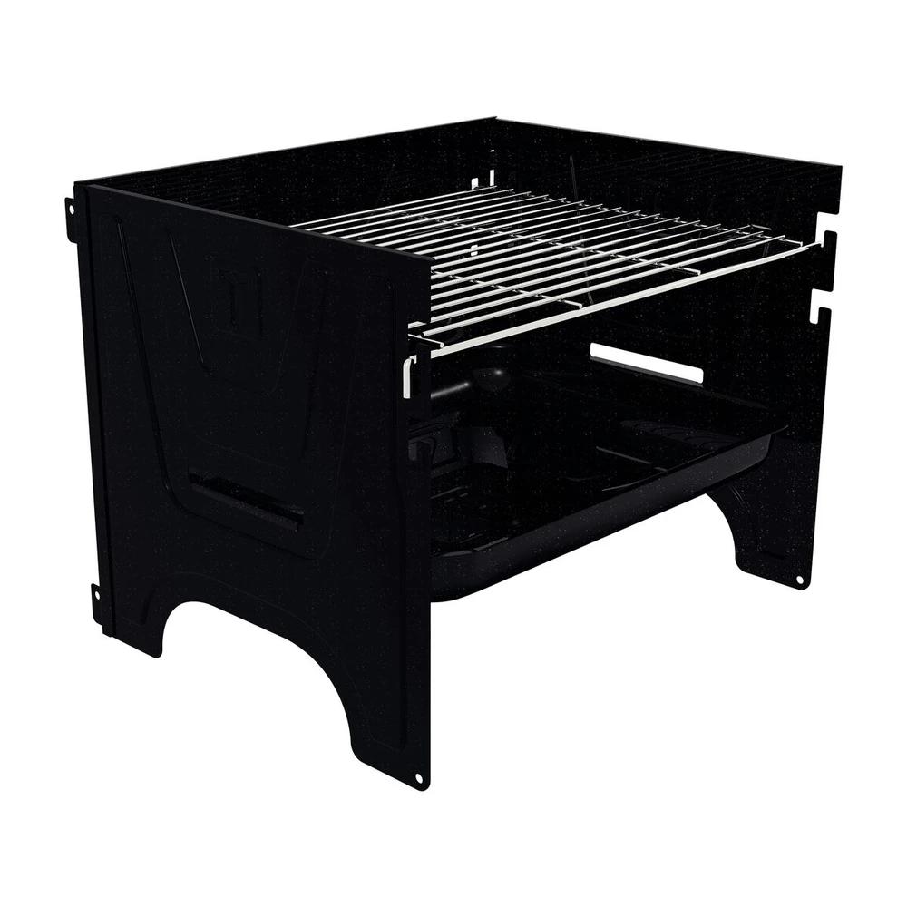 PARRILLA PORTATIL TRAMONTINA A CARBON 012 T265005 SEL-c50cd585