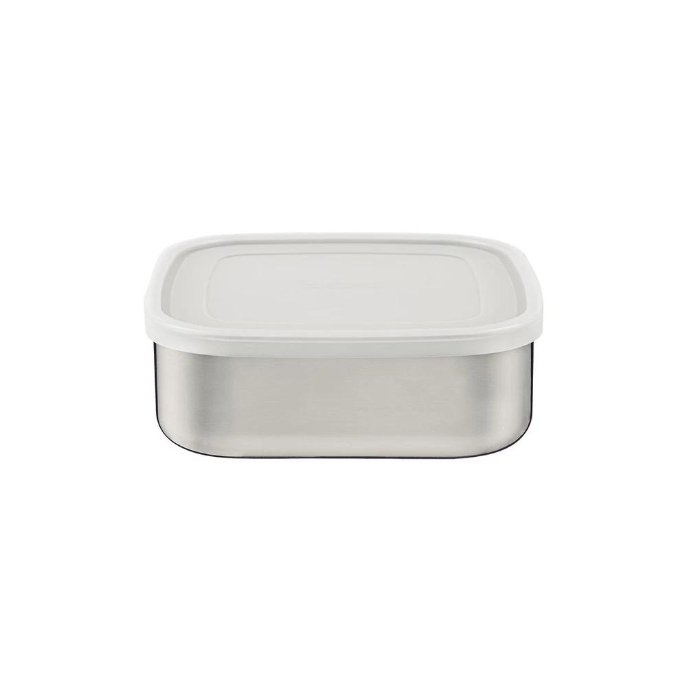 CONTENEDOR CUADRADO ACERO INOXIDABLANCOE C TAPA TRAMONTINA T612232 SEL-c52e23c9