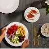 Juego de platos redondos 18pzs blanco Kups SEL-c5c75a59