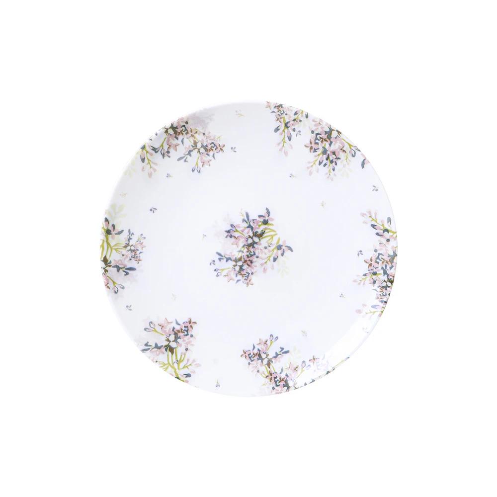 PLATO POSTRE FOGLI TRAMONTINA PORCELANA 19CM 96580/176 T96580E SEL-c923d0c4