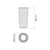 MACETA GREGO 80CM TC TRAMONTINA T927802 SEL-cc90ed08