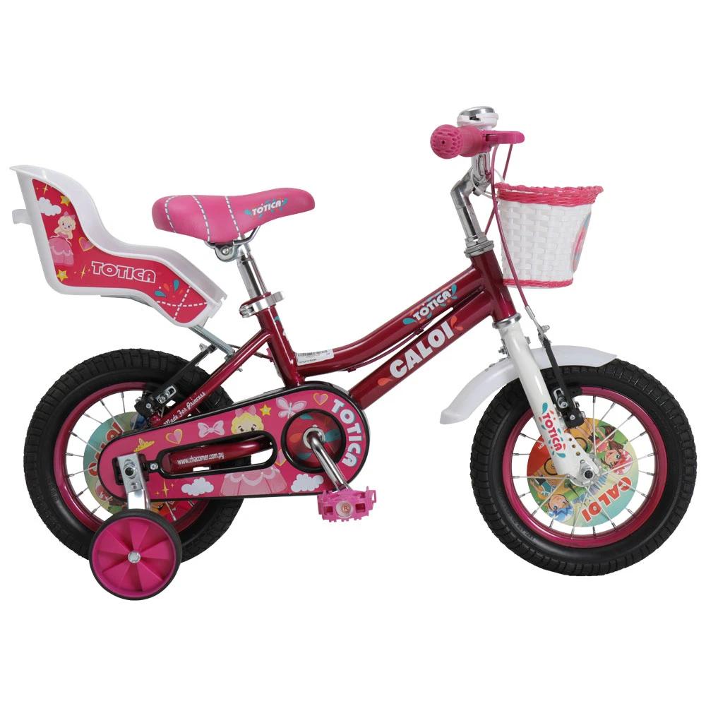 BICICLETA CALOI TOTICA 12 FUCSIA SEL-ce464747