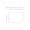 BANDEJA RENTANGULARANEGROULAR 40CM SERVICE TRAMONTINA T614121 SEL-cf45681f