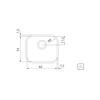 CUBETA RENTANGULAR ACERO INOX 40X34X17 AB TRAMONTINA T940204 SEL-d45614cf