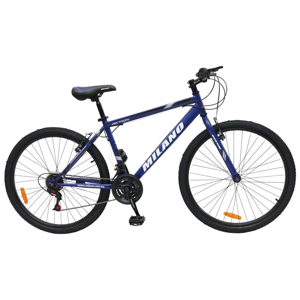 BICICLETA MILANO ACTION 26 18 VEL.AZUL SEL-d52e9f5b