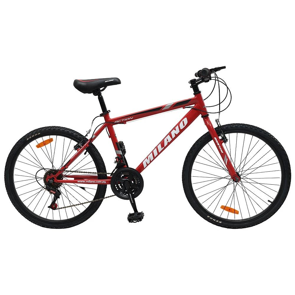 BICICLETA MILANO ACTION 24 ROJO SEL-da036842