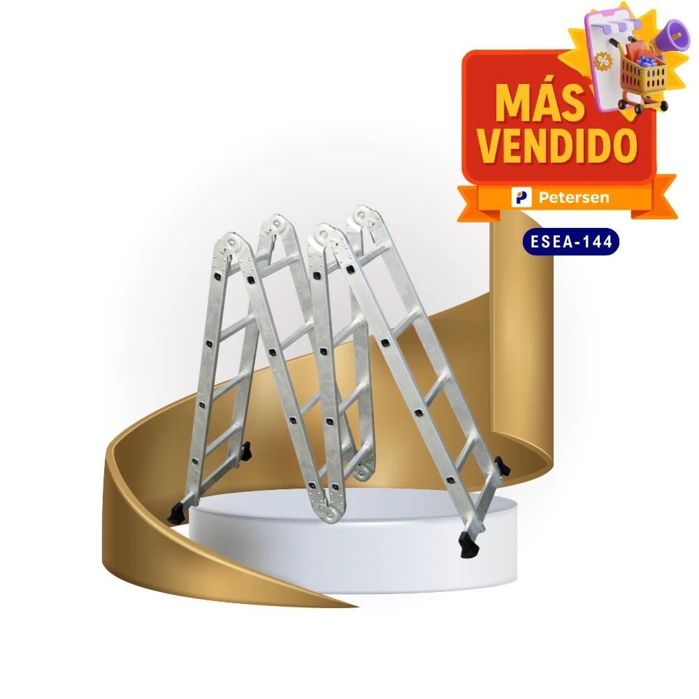 ESCALERA ARTICULADA DE ALUMINIO 4X4 PELDAÑOS, ESPAR SEL-dbc45e32