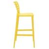 SILLA SOFIA RESPALDO HZ ALTA BAR AMARILLO TRAMONTINA T921374 SEL-df0242cb