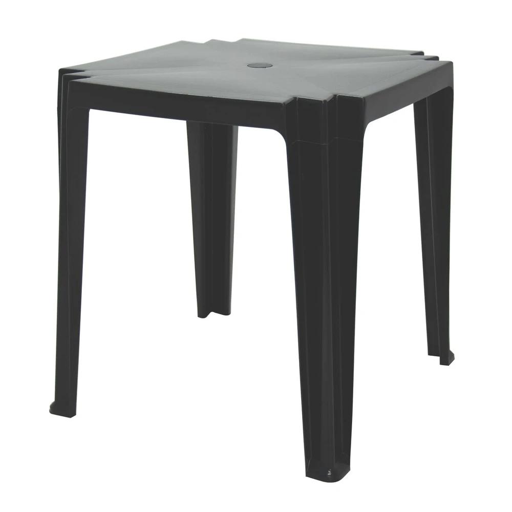 MESA TRAMONTINA TAMBAU NEGRA 69.5X69.5CM - T923144 SEL-df87766e
