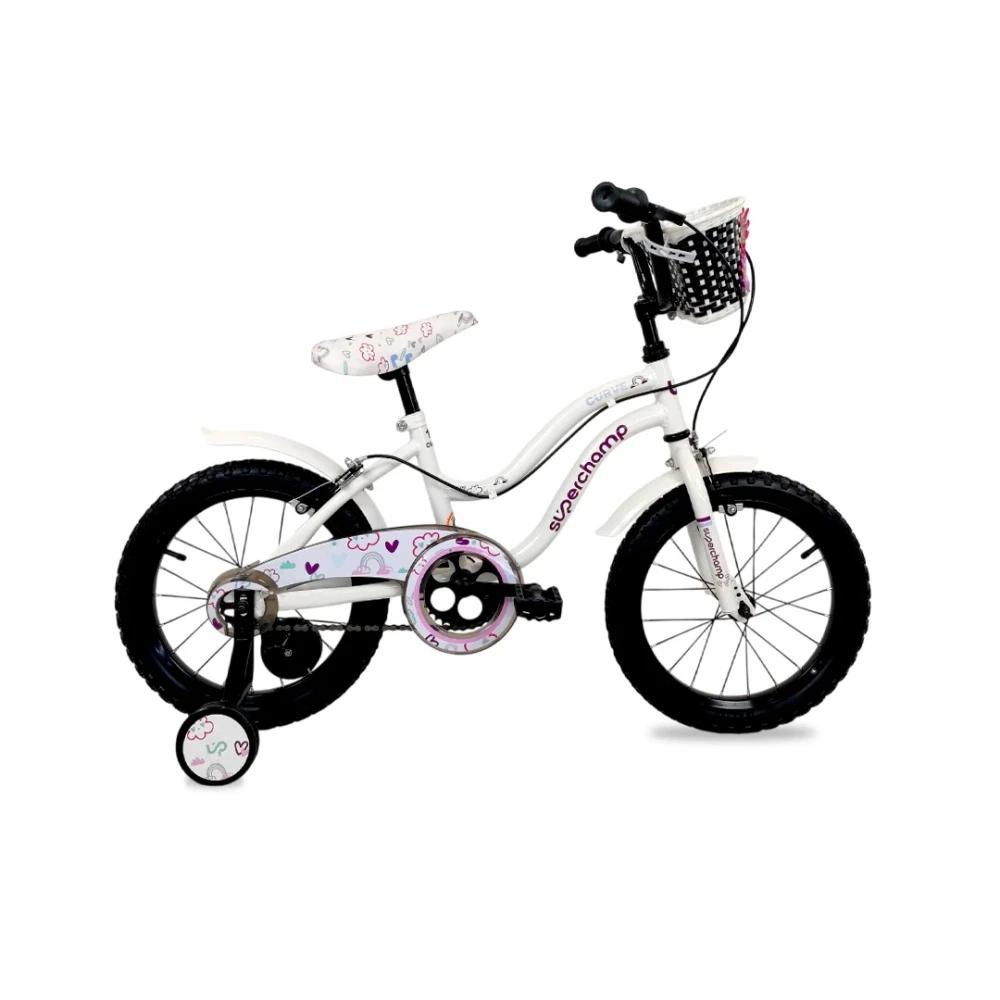 BICICLETA SUPERCHAMP CURVE ARO 16 BLANCO SEL-e144f26a