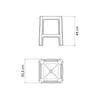 BANQUETA ICARAI NEGRO TRAMONTINA T924109 SEL-e4c47b0b