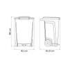 BASURERO T-FORCE 100L CON RUEDAS GZ TRAMONTINA T928152 SEL-e5f96cf1