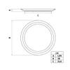 PAOLA HS PLATO PIZZA 28 CM TRAMONTINA T96600K SEL-e7e5a854