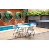 JUEGO DE JARDIN MCB804SPB SET 5 PIEZAS PLASTICO/ACERO BLANCO/GRIS SEL-ea533574