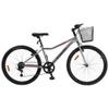 BICICLETA CALOI CALIFORNIA 26" GRIS SEL-edad046b