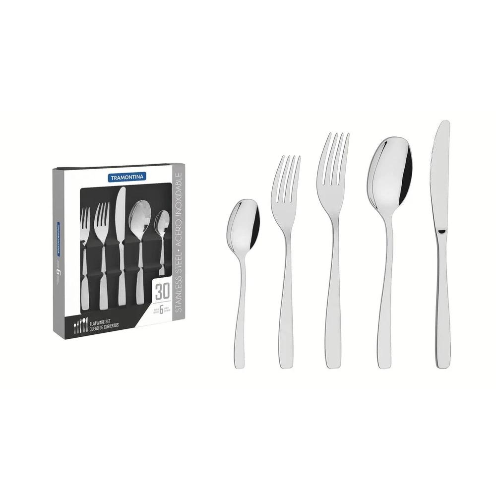 JUEGO DE CUBIERTOS 30PZAS TRAMONTINA T66950L SEL-eeda1dd6