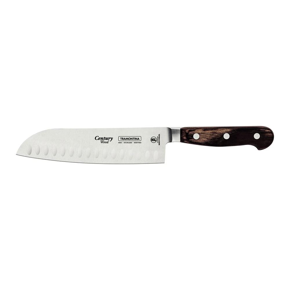 CUCHILLO SANTOKU CENTURY WOOD TRAMONTINA "7 T215421 SEL-f36aa5ab