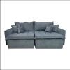 Sofá Retráctil Unanime Alberdi Gris SEL-f375a550