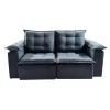 Sofá Retráctil Unanime Boqueron 2L Gris SEL-f3799575