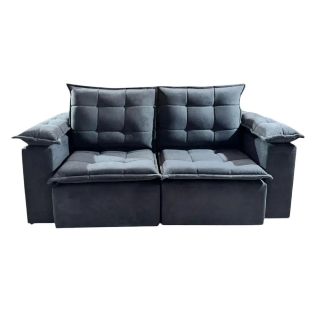 Sofá Retráctil Unanime Boqueron 2L Gris SEL-f3799575