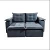 Sofá Retráctil Unanime Boqueron 2L Gris SEL-f3799575