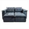 Sofá Retráctil Unanime Boqueron 2L Gris SEL-f3799575