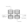 JUEGO MINI MOLINILLOS 2PZAS TRAMONTINA T64650 SEL-f482a12d